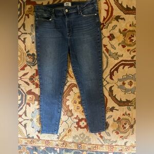PAIGE Blue Skinny Jeans | size 34